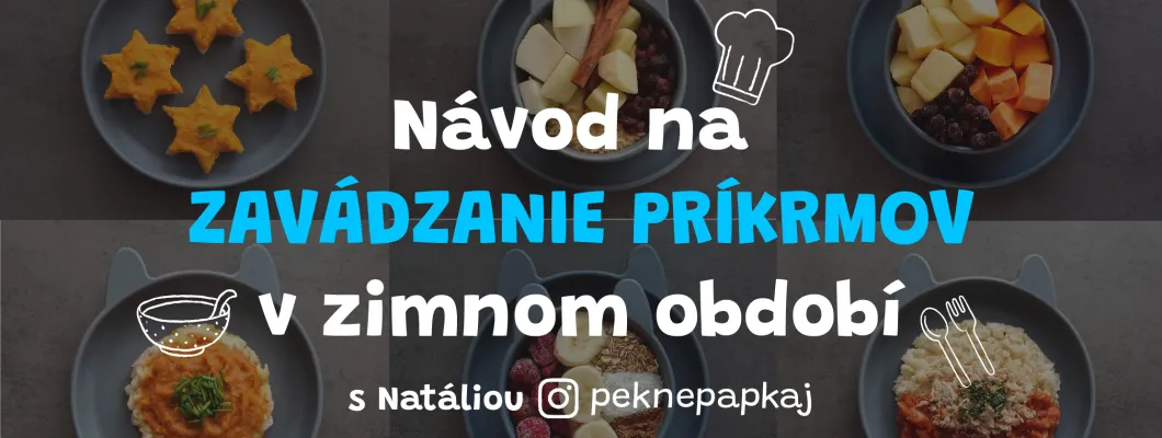 RECEPT: Zavádění příkrmů v zimním období s @peknepapkaj